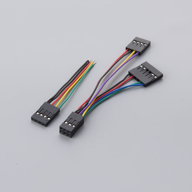 MX2.54mm -es hangmagasság 50579408 Vonal Nő 4p Jumper kábel PCB -csatlakozóhoz 3Dnyomtató elektromos párhuzamos vezetékeknagykereskedelem